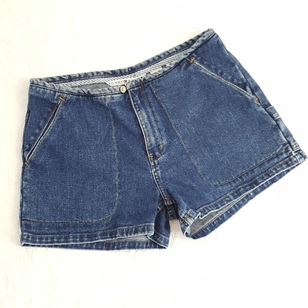 Vintage Tommy Hilfiger Denim Jean Shorts Size 8